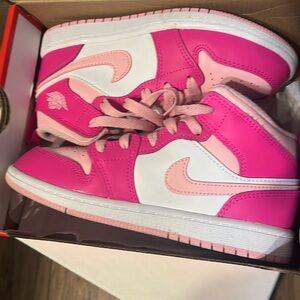 Jordan Mid preschool size 1. Worn twice